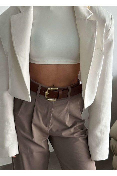 Heliophilia Silver BELT-K01X Marrón 100 cm